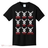 Christmas Deer Bow Hunting Santa Hunter Kids T-Shirt thumb 0