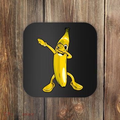 Cool Dab Banana Is Dabbing | Cute Dab Fruit Lover Coaster