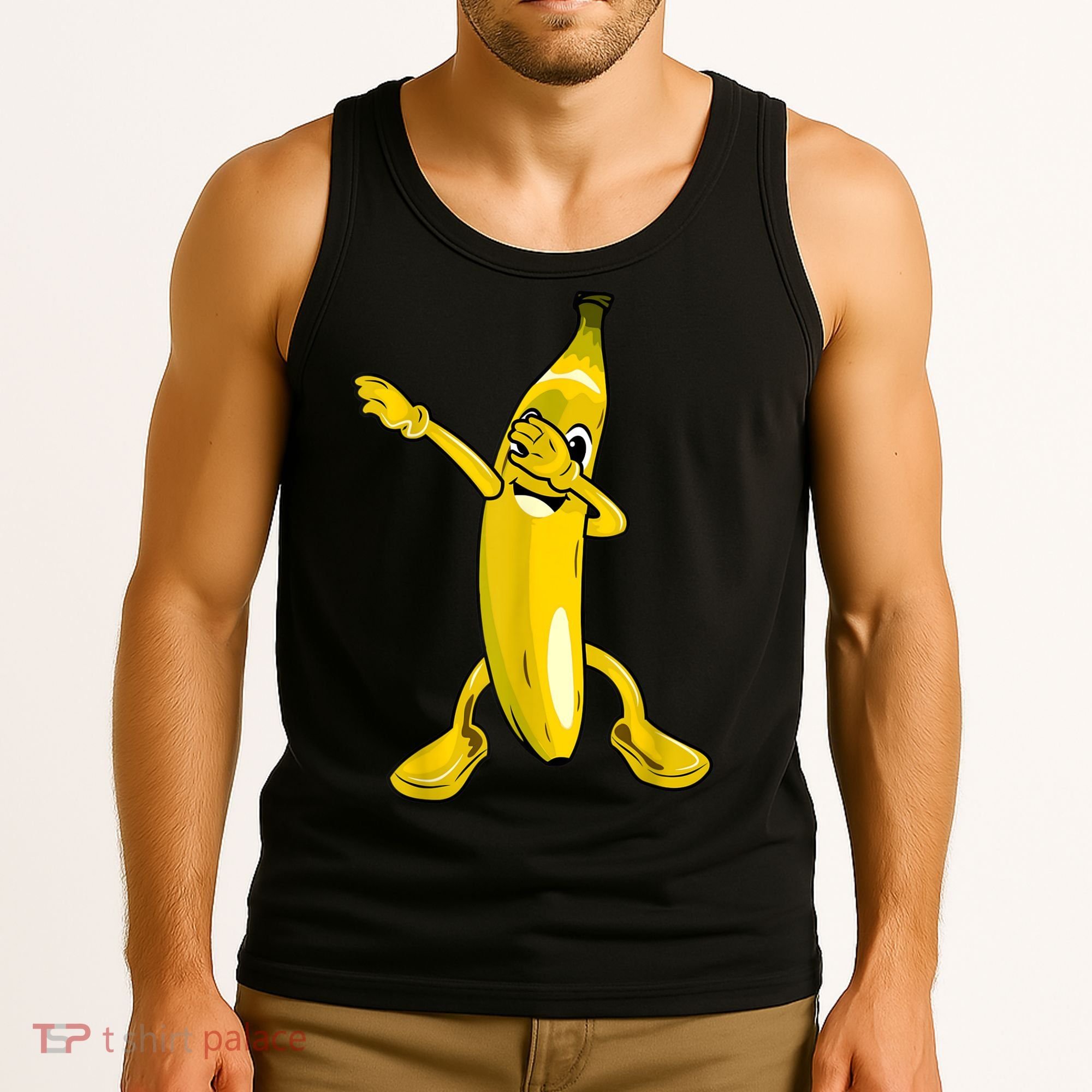 Cool Dab Banana Is Dabbing | Cute Dab Fruit Lover Tank Top