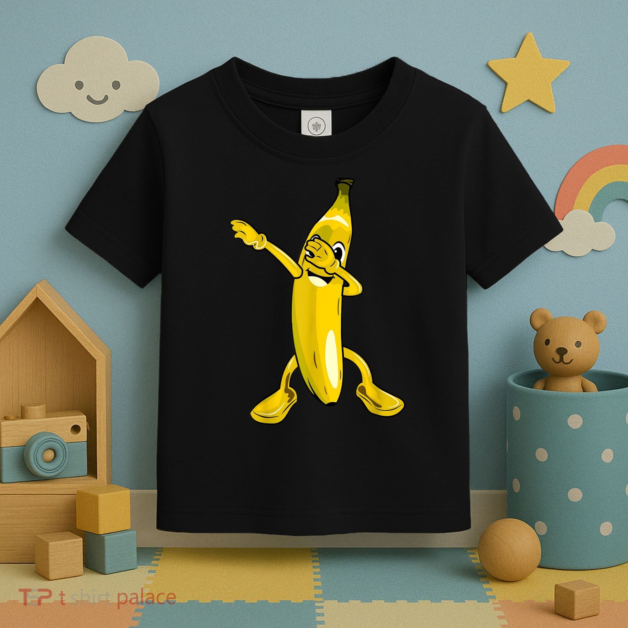 Cool Dab Banana Is Dabbing | Cute Dab Fruit Lover Toddler T-Shirt