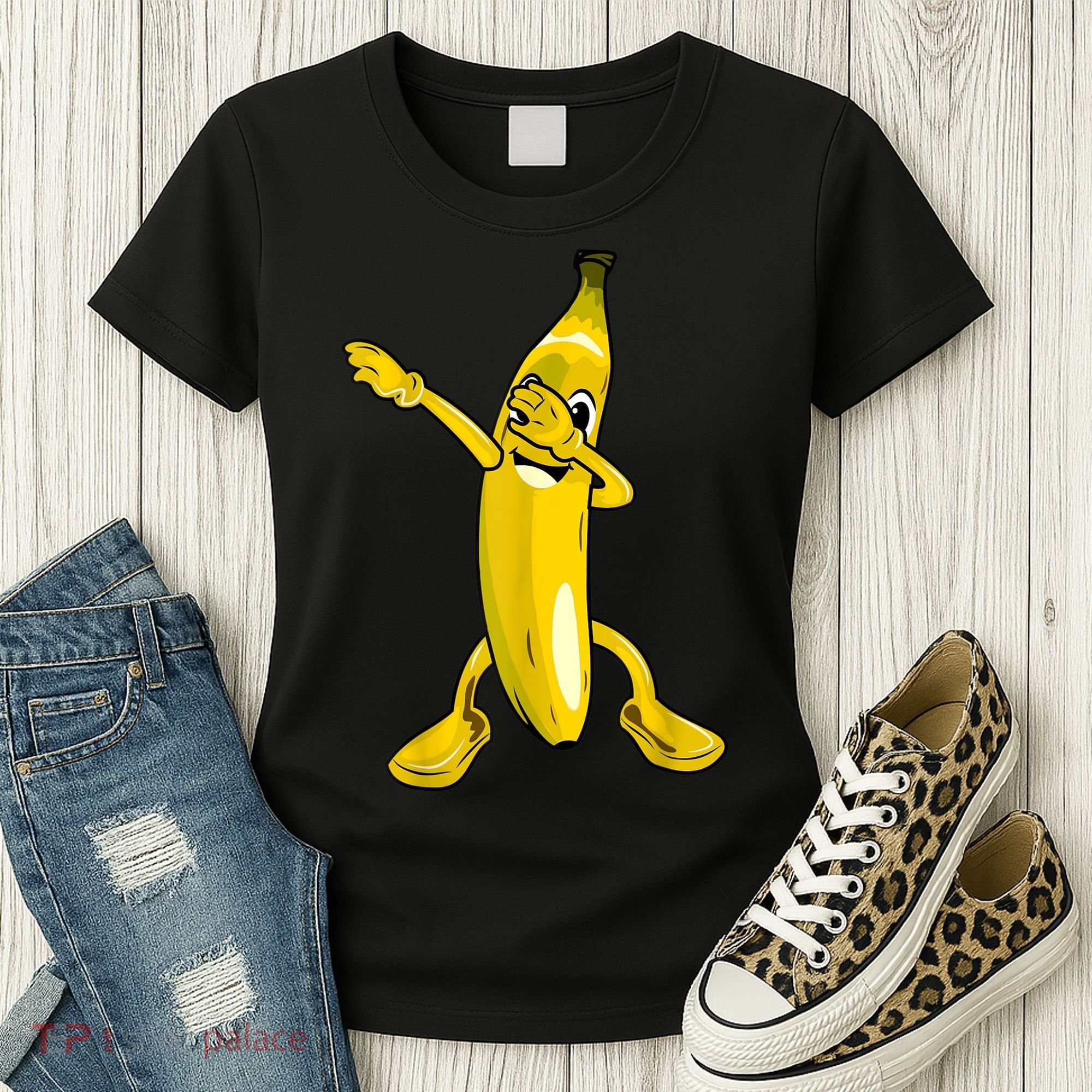 Cool Dab Banana Is Dabbing | Cute Dab Fruit Lover Women's T-Shirt