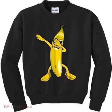 Cool Dab Banana Is Dabbing | Cute Dab Fruit Lover Kids Sweatshirt