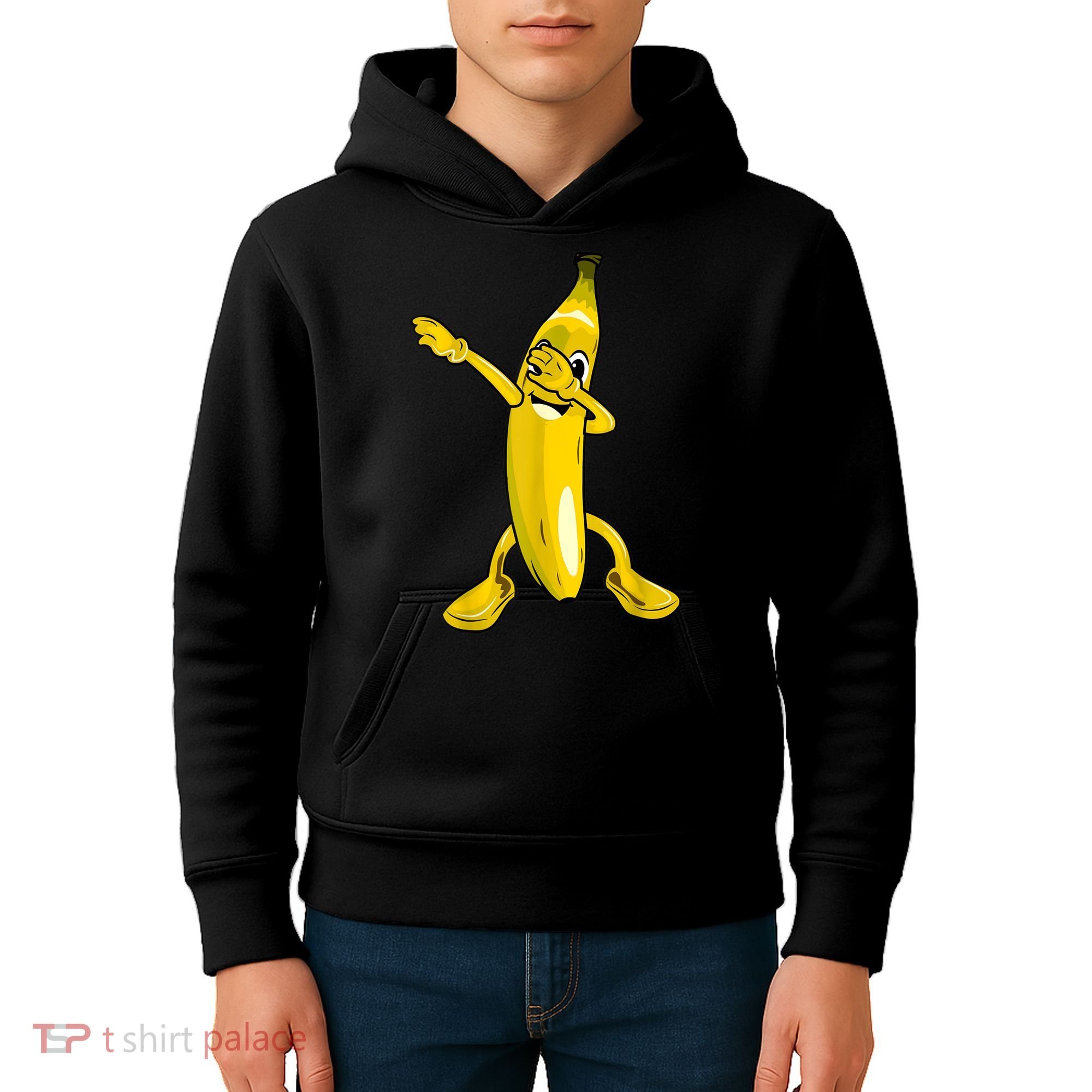 Cool Dab Banana Is Dabbing | Cute Dab Fruit Lover Kids Hoodie