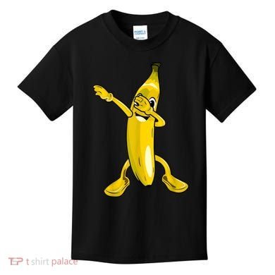Cool Dab Banana Is Dabbing | Cute Dab Fruit Lover Kids T-Shirt