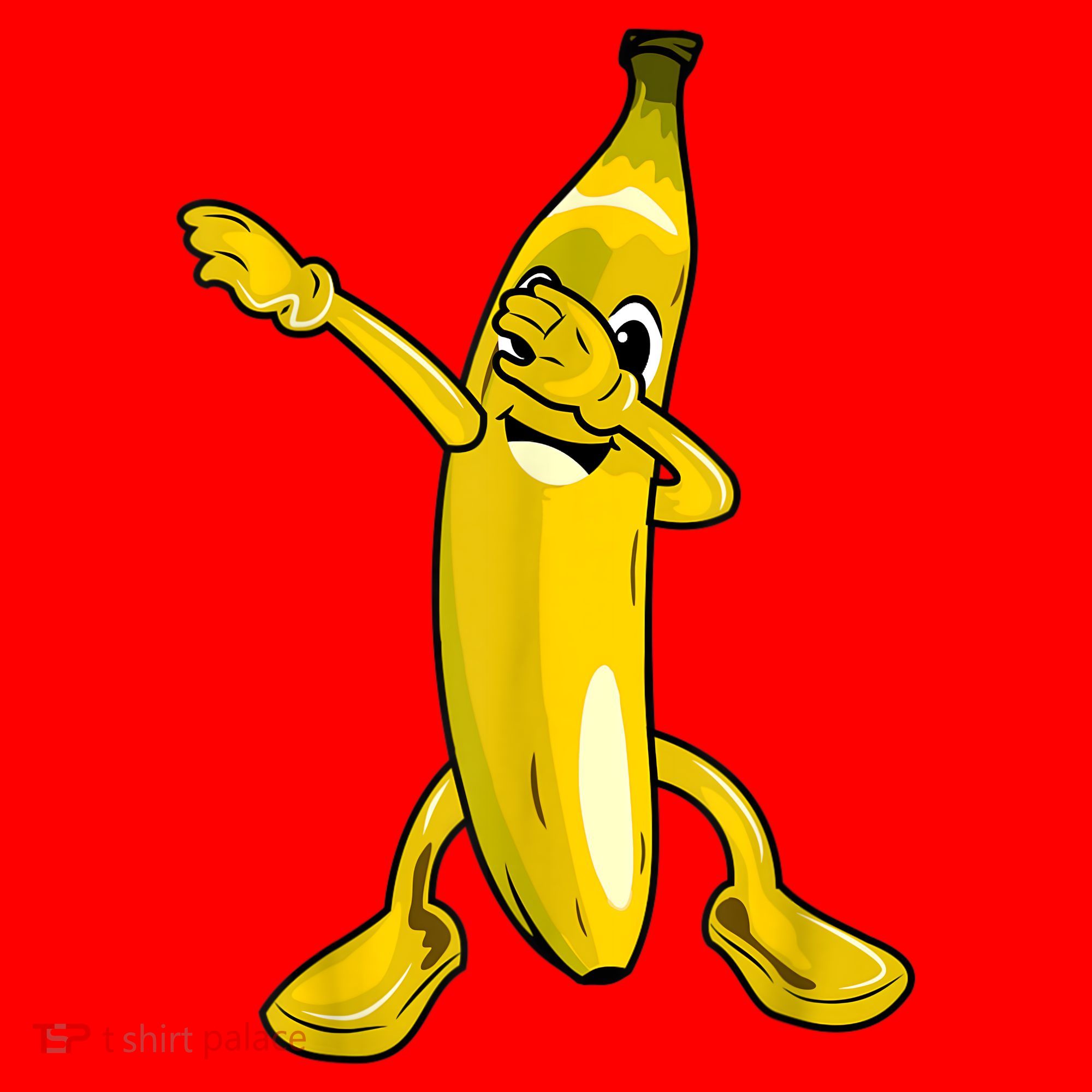 Cool Dab Banana Is Dabbing | Cute Dab Fruit Lover Santa Hat