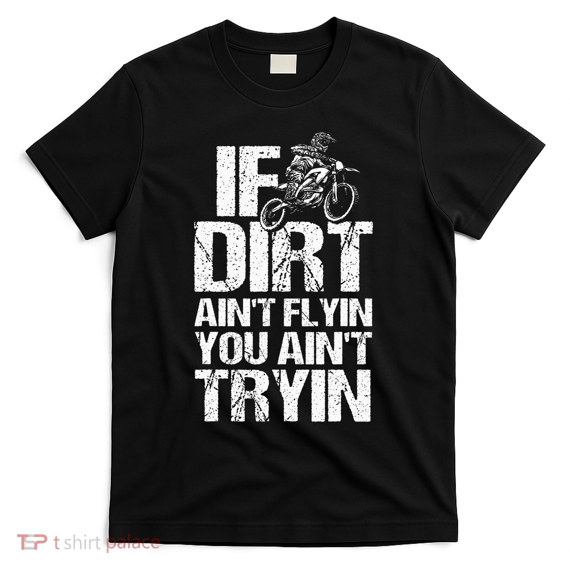Cool Dirt Bike Art For Men Women Dirtbike Motorcycle Racing T-Shirt