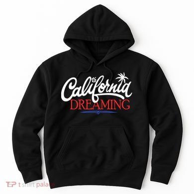 California Dreaming Beaches Surf Vacation Hoodie