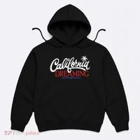 California Dreaming Beaches Surf Vacation Hoodie thumb 0