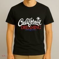 California Dreaming Beaches Surf Vacation T-Shirt thumb 3