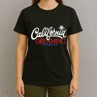 California Dreaming Beaches Surf Vacation T-Shirt thumb 4