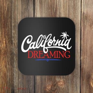 California Dreaming Beaches Surf Vacation Coaster
