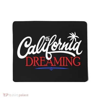 California Dreaming Beaches Surf Vacation Mousepad