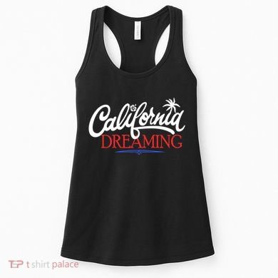 California Dreaming Beaches Surf Vacation Women's Tank Top