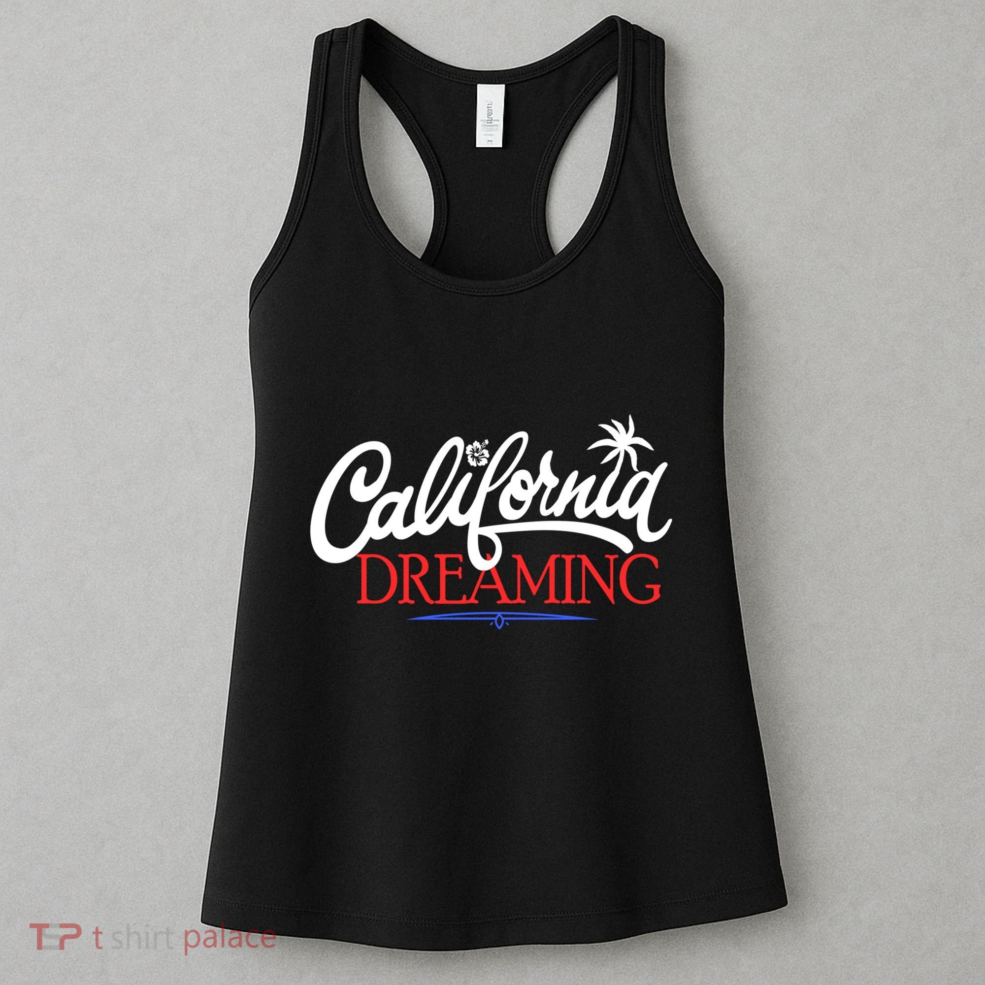 California Dreaming Beaches Surf Vacation Women's Tank Top