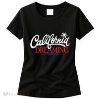 California Dreaming Beaches Surf Vacation Women's T-Shirt thumb 0
