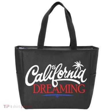 California Dreaming Beaches Surf Vacation Tote Bag