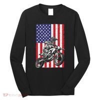 Cool Dirt Bike Art Dirt Bike Motocross Lovers Long Sleeve Shirt thumb 0