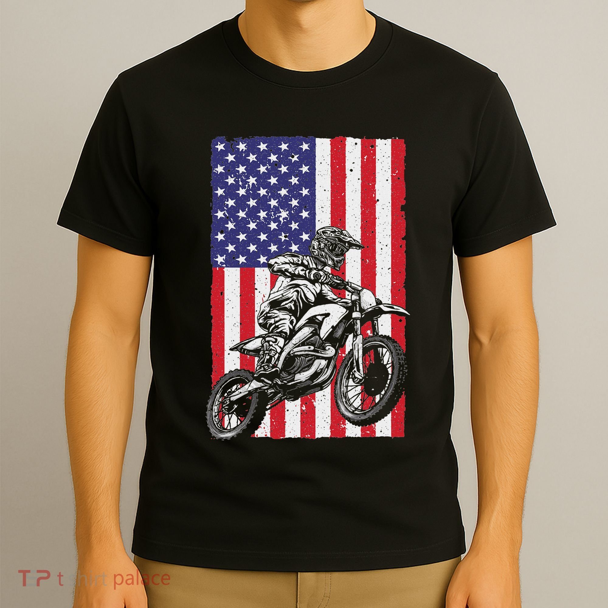 Cool Dirt Bike Art Dirt Bike Motocross Lovers T-Shirt
