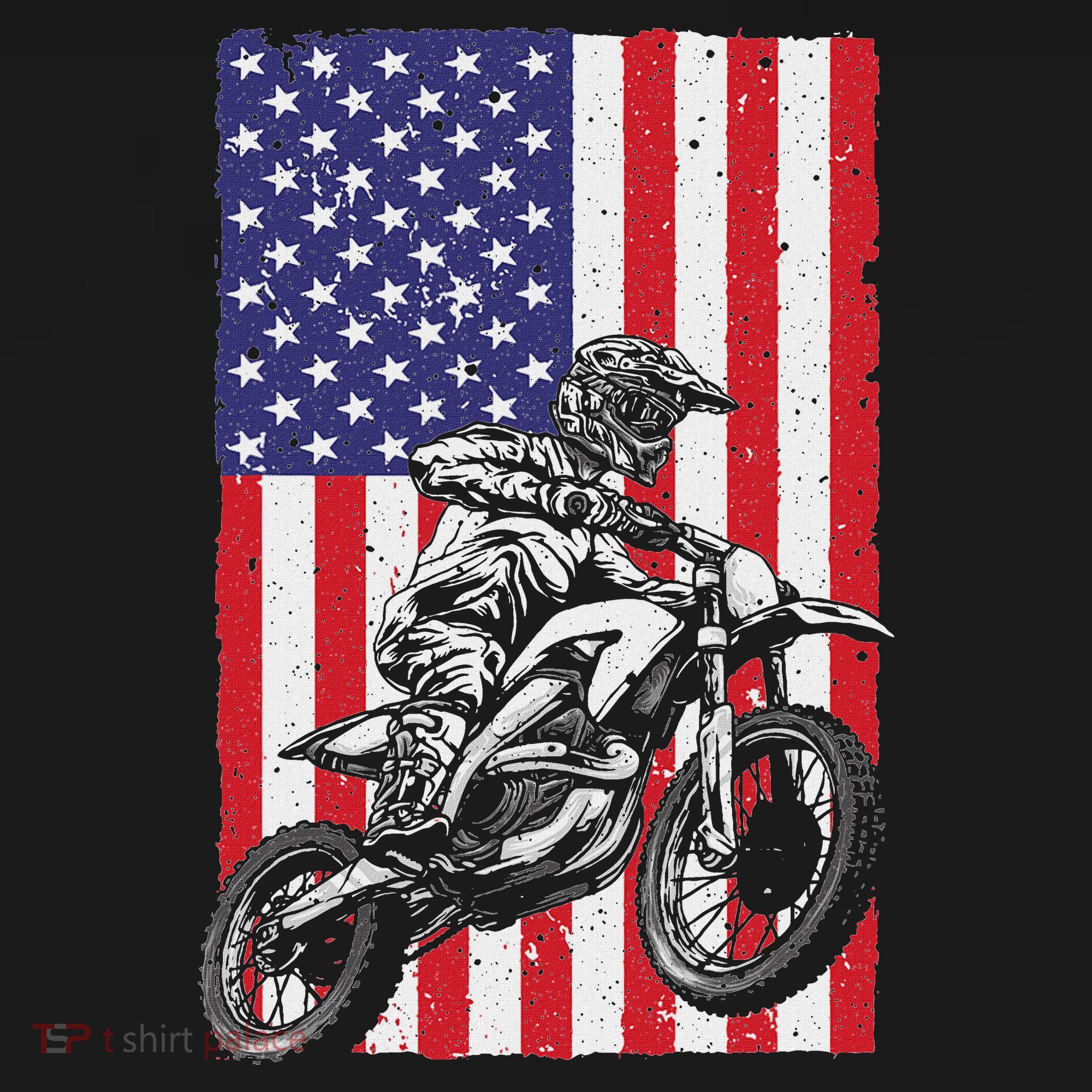 Cool Dirt Bike Art Dirt Bike Motocross Lovers T-Shirt