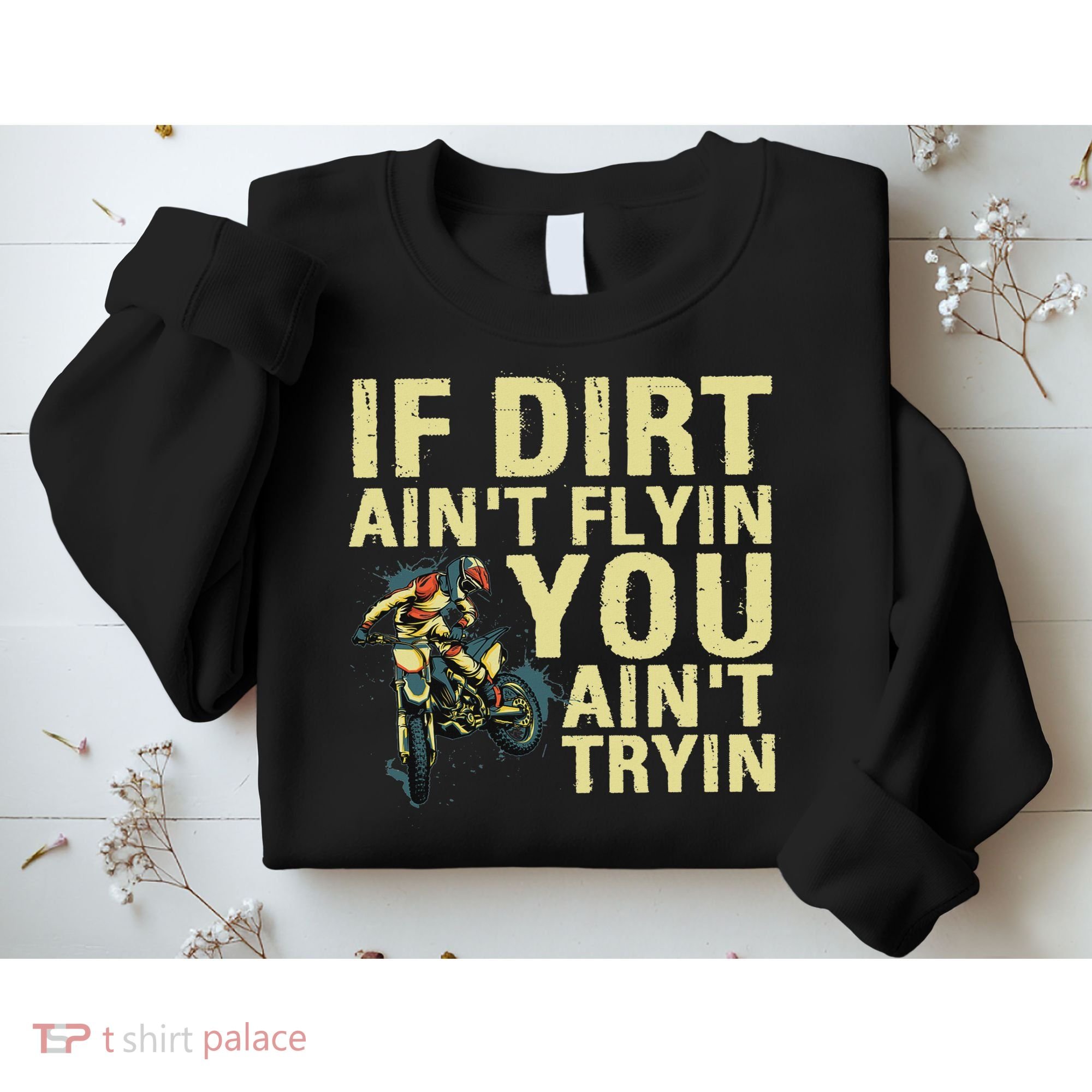 Cool Dirt Bike For Women Motocross Racing Enduro Biker Sweatshirt