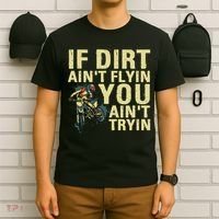 Cool Dirt Bike For Women Motocross Racing Enduro Biker T-Shirt thumb 6
