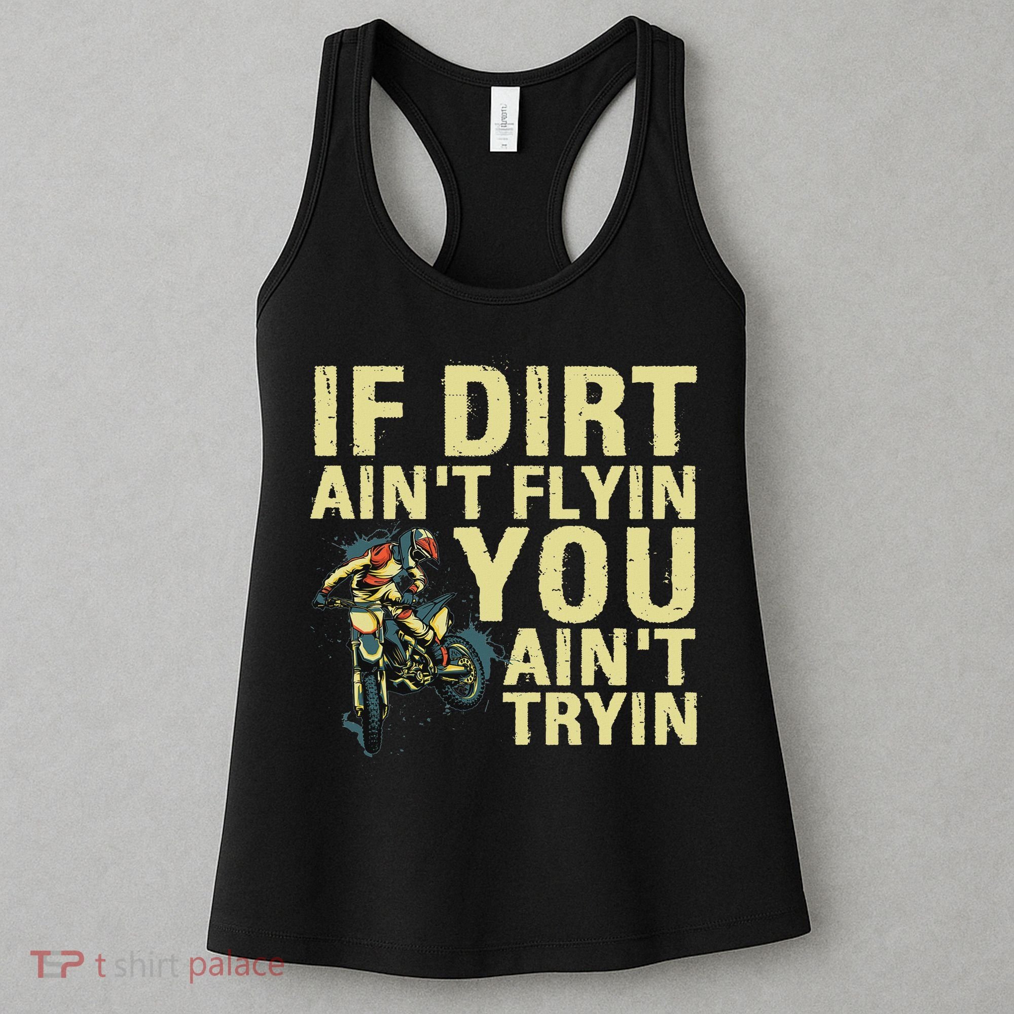 Cool Dirt Bike For Women Motocross Racing Enduro Biker Women's Tank Top