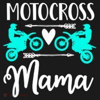 Cute Dirt Bike Motocross Mother Racing Moto Mom Gift Women's Hoodie thumb 2