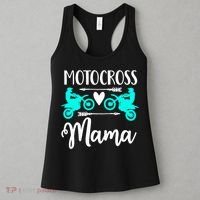 Cute Dirt Bike Motocross Mother Racing Moto Mom Gift Women's Tank Top thumb 3