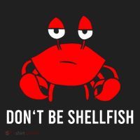 Crab DonT Be Shellfish Tumbler thumb 3