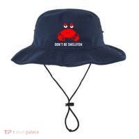 Crab DonT Be Shellfish Bucket Hat thumb 0