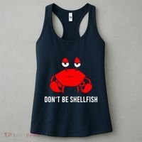 Crab DonT Be Shellfish Women's Tank Top thumb 3