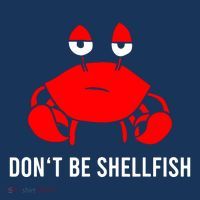 Crab DonT Be Shellfish Women's Tank Top thumb 5