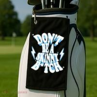 Cbum Don't Be A Skinny Bitch Golf Towel thumb 2