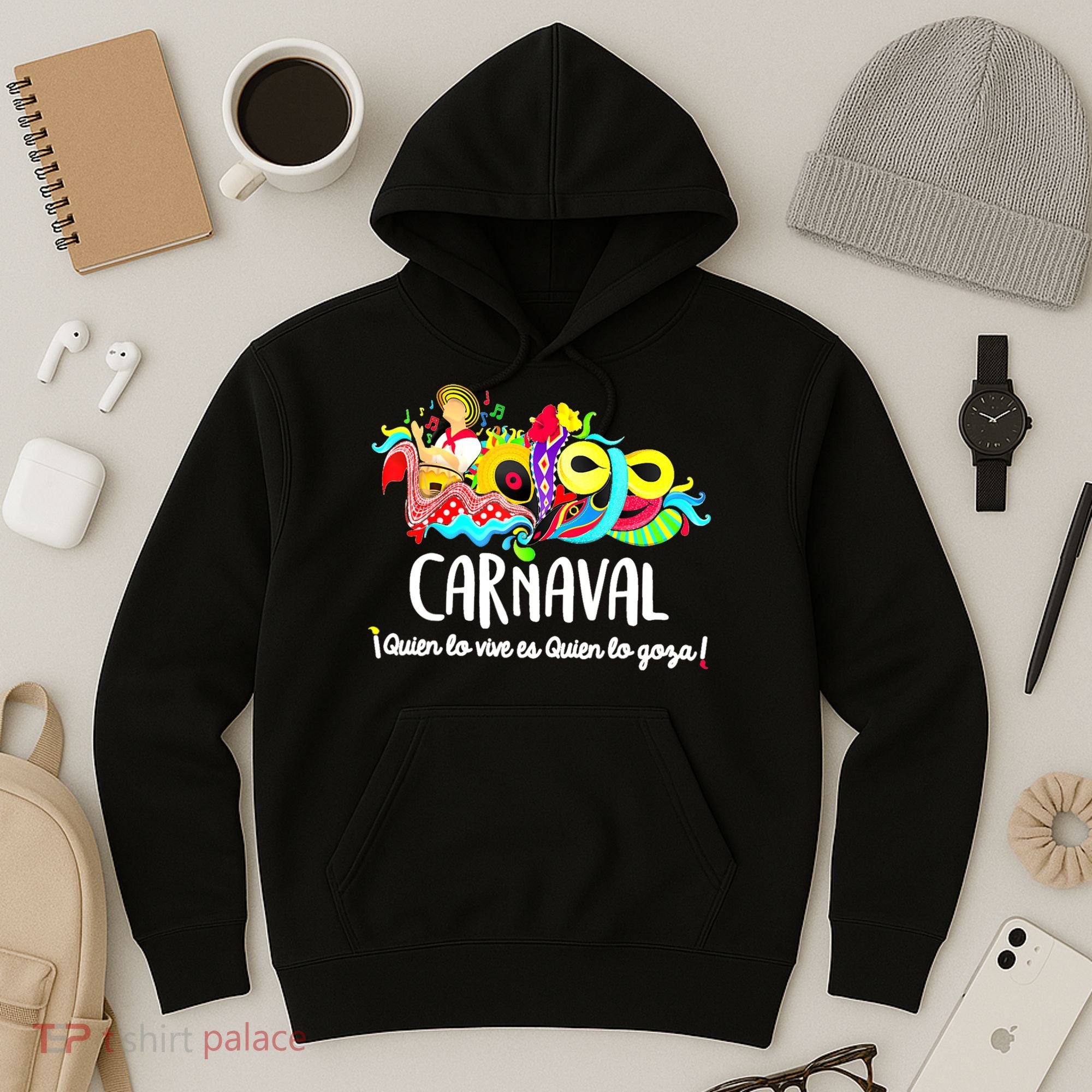 Carnaval De Barranquilla Marimonda Hoodie