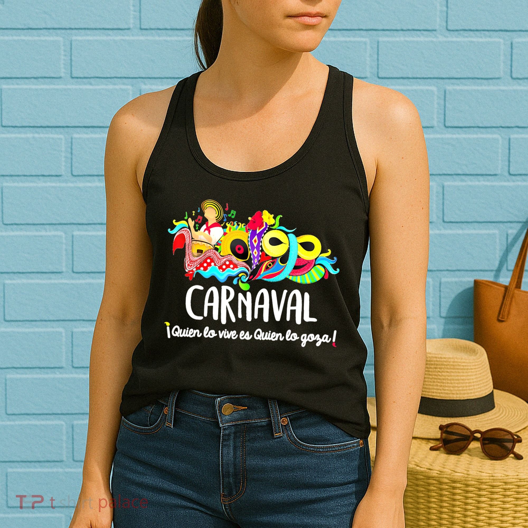 Carnaval De Barranquilla Marimonda Women's Tank Top