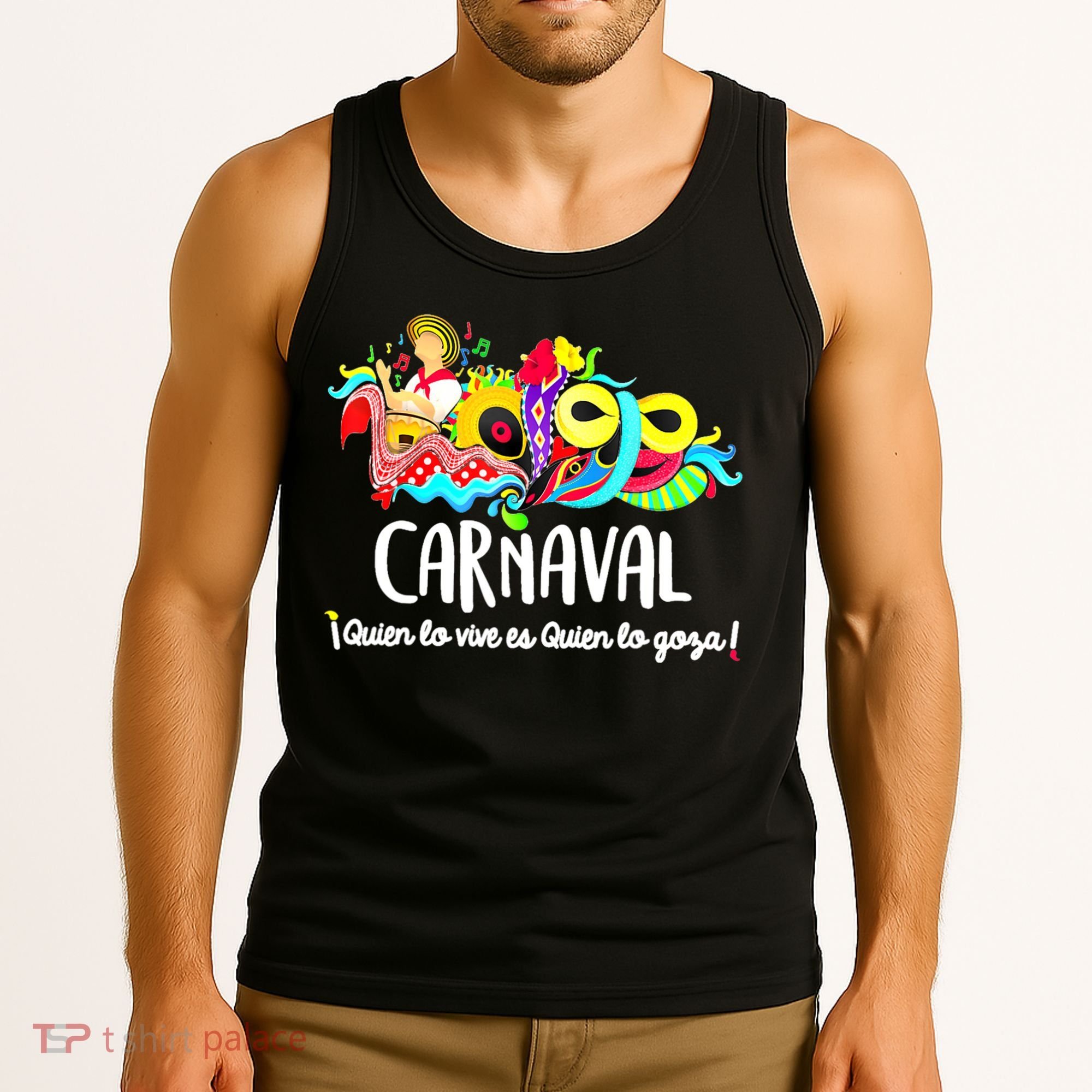 Carnaval De Barranquilla Marimonda Tank Top