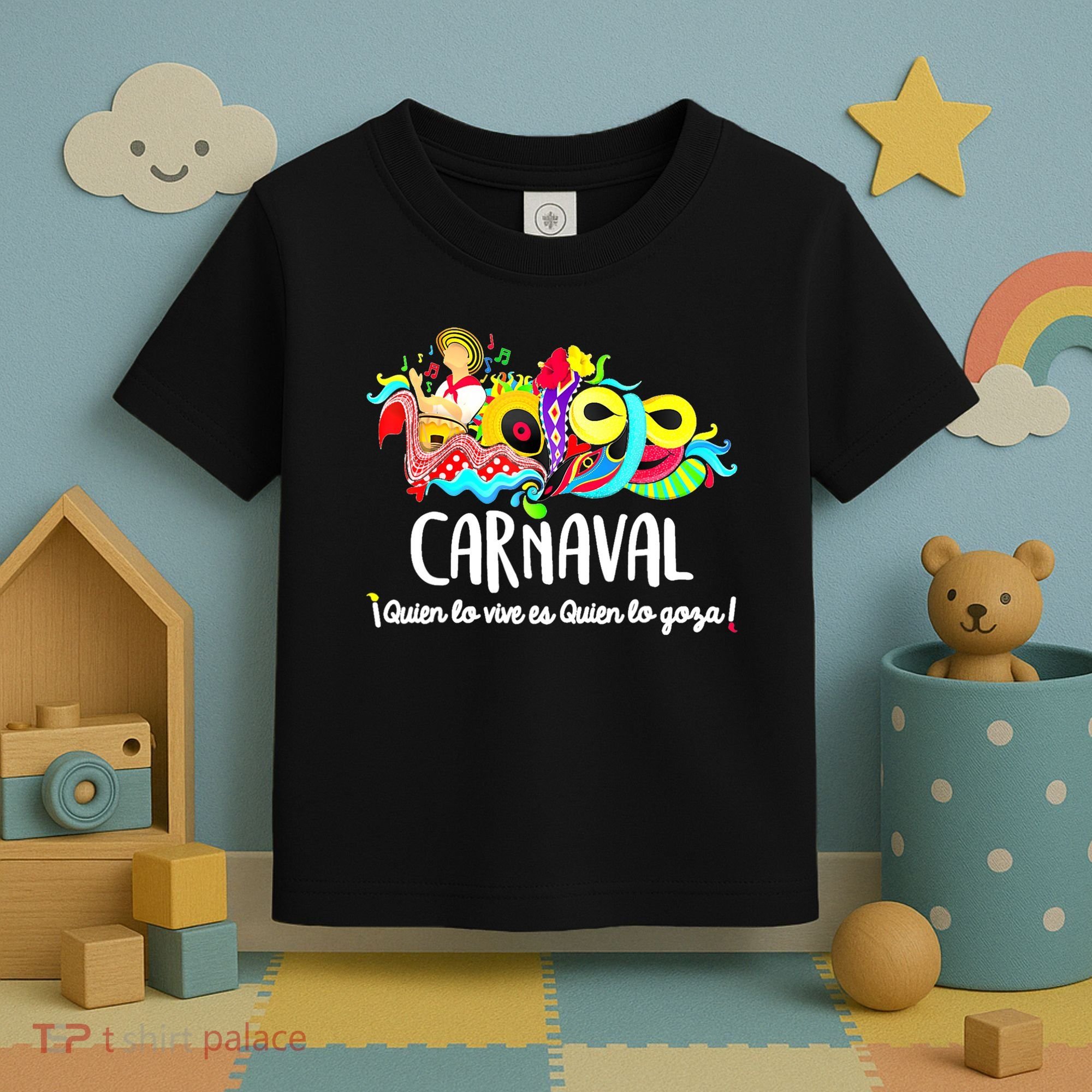 Carnaval De Barranquilla Marimonda Toddler T-Shirt