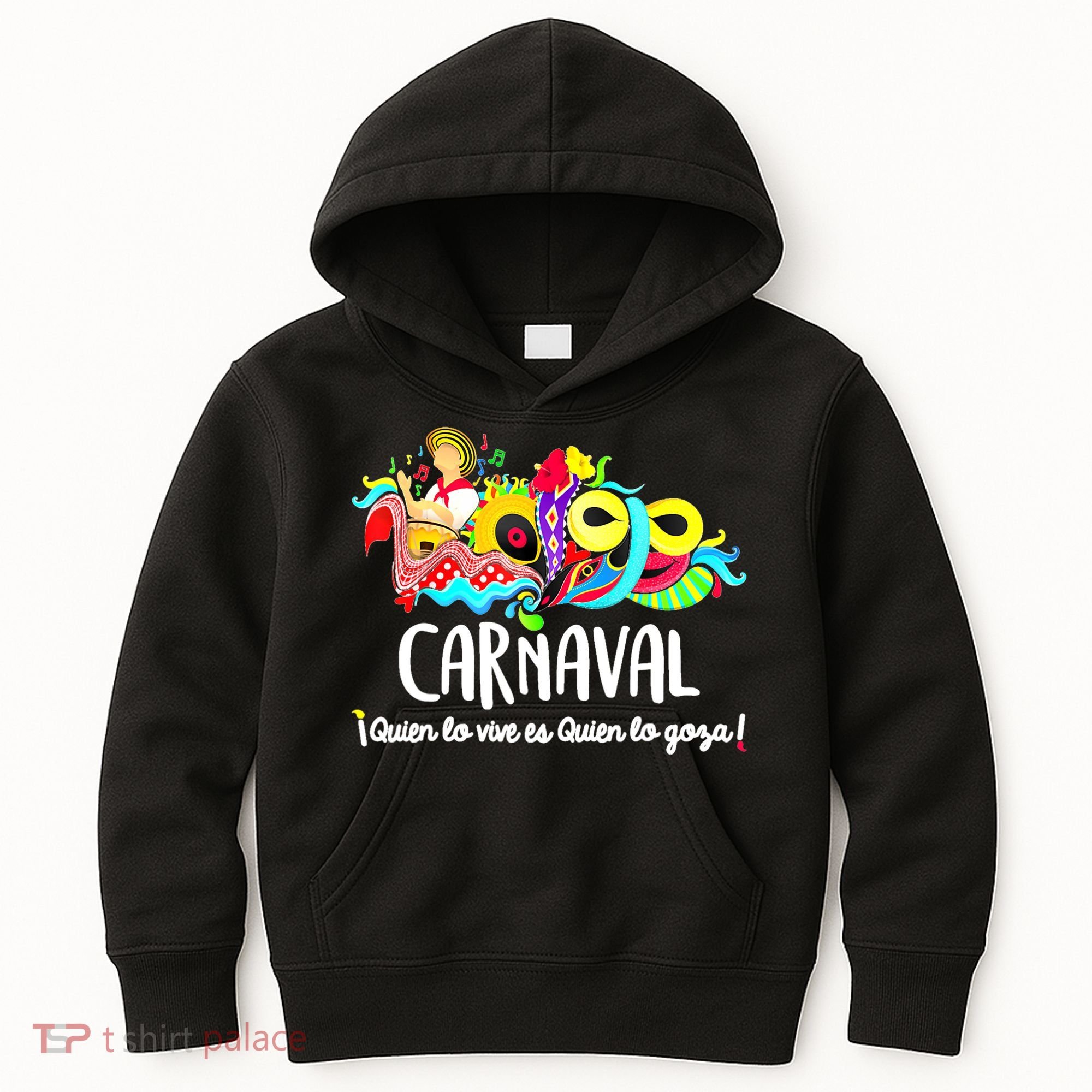 Carnaval De Barranquilla Marimonda Kids Hoodie