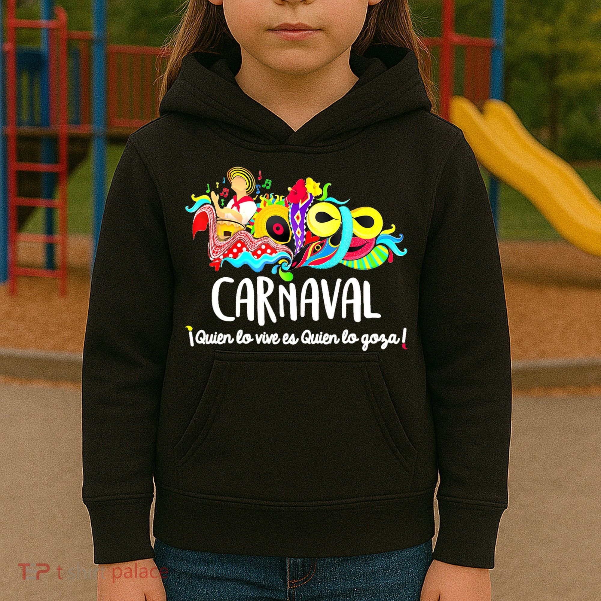 Carnaval De Barranquilla Marimonda Kids Hoodie