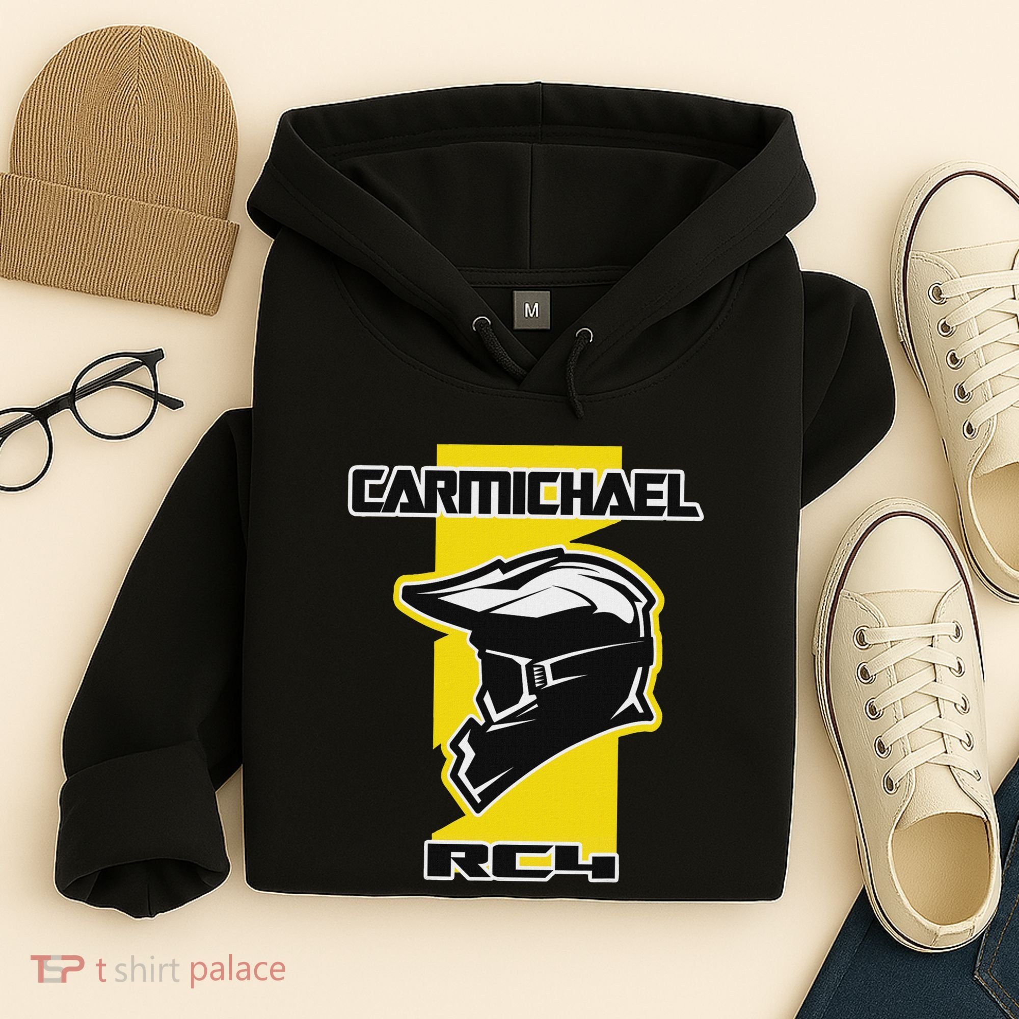 Carmichael Dirt Bike Racing Hoodie