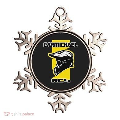 Carmichael Dirt Bike Racing Ornament
