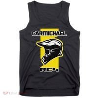 Carmichael Dirt Bike Racing Tank Top thumb 0