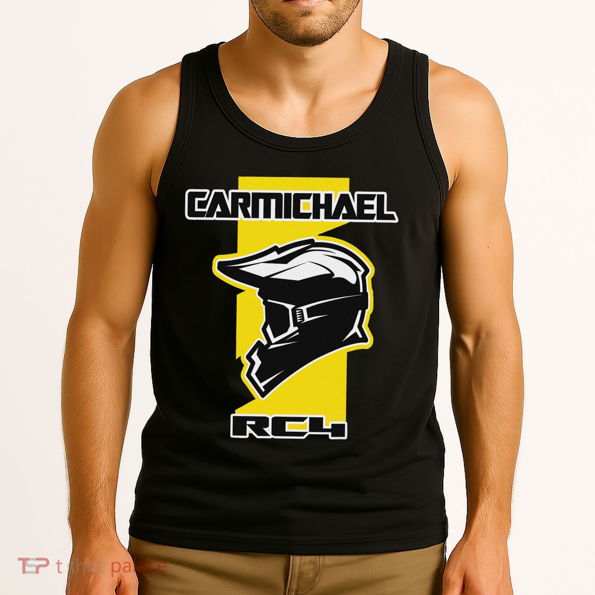 Carmichael Dirt Bike Racing Tank Top
