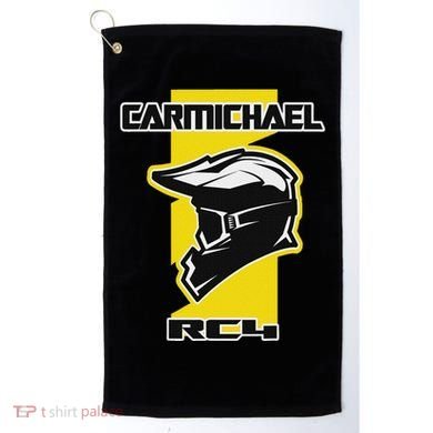 Carmichael Dirt Bike Racing Golf Towel