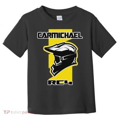 Carmichael Dirt Bike Racing Toddler T-Shirt