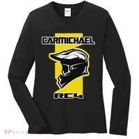 Carmichael Dirt Bike Racing Women's Long Sleeve Shirt thumb 0