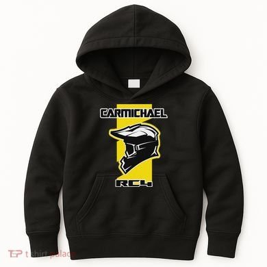 Carmichael Dirt Bike Racing Kids Hoodie