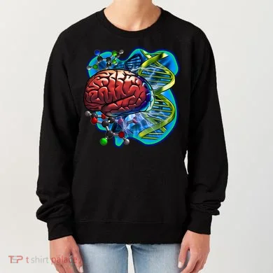 Cool DNA Brain Women's Sweatshirt