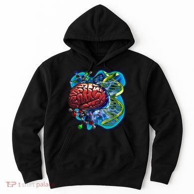 Cool DNA Brain Hoodie