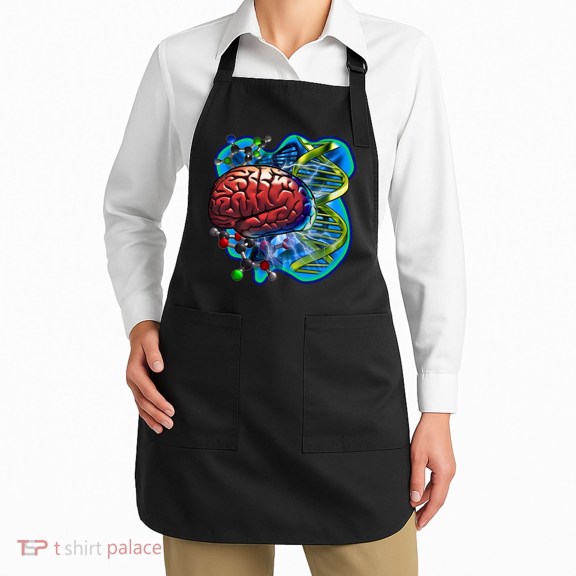 Cool DNA Brain Apron